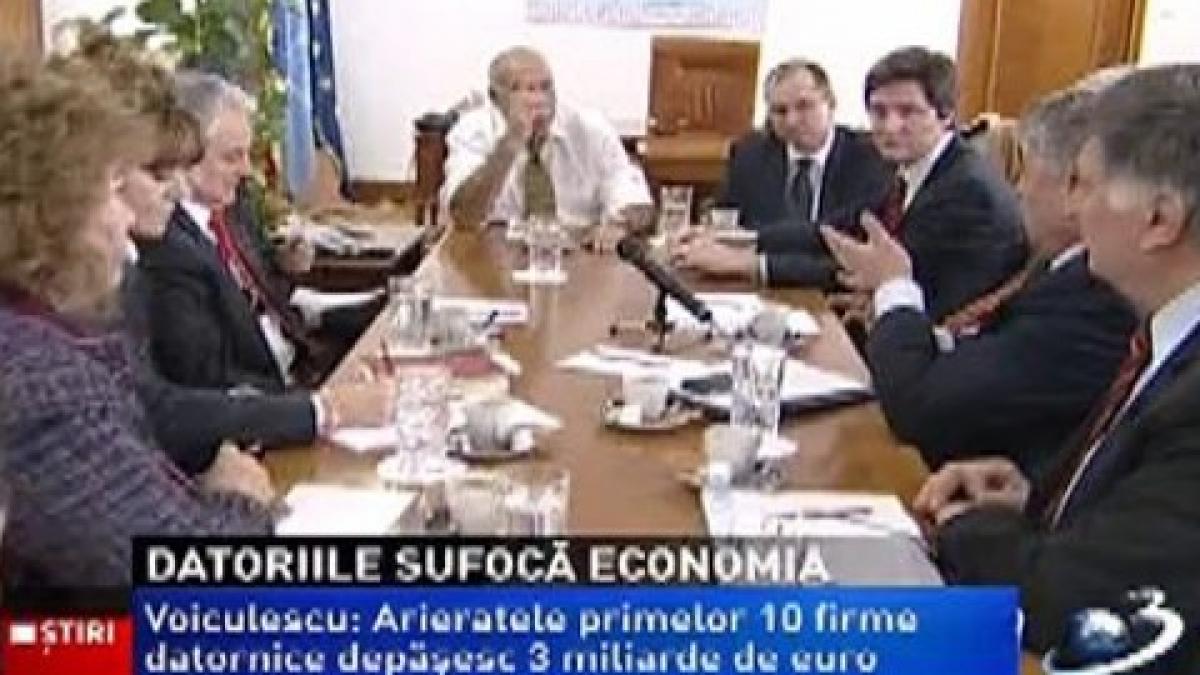 Debts &quot;are choking&quot; Romania. The top ten in the liabilities chart have a EUR 3 billion overdue payments to the state budget