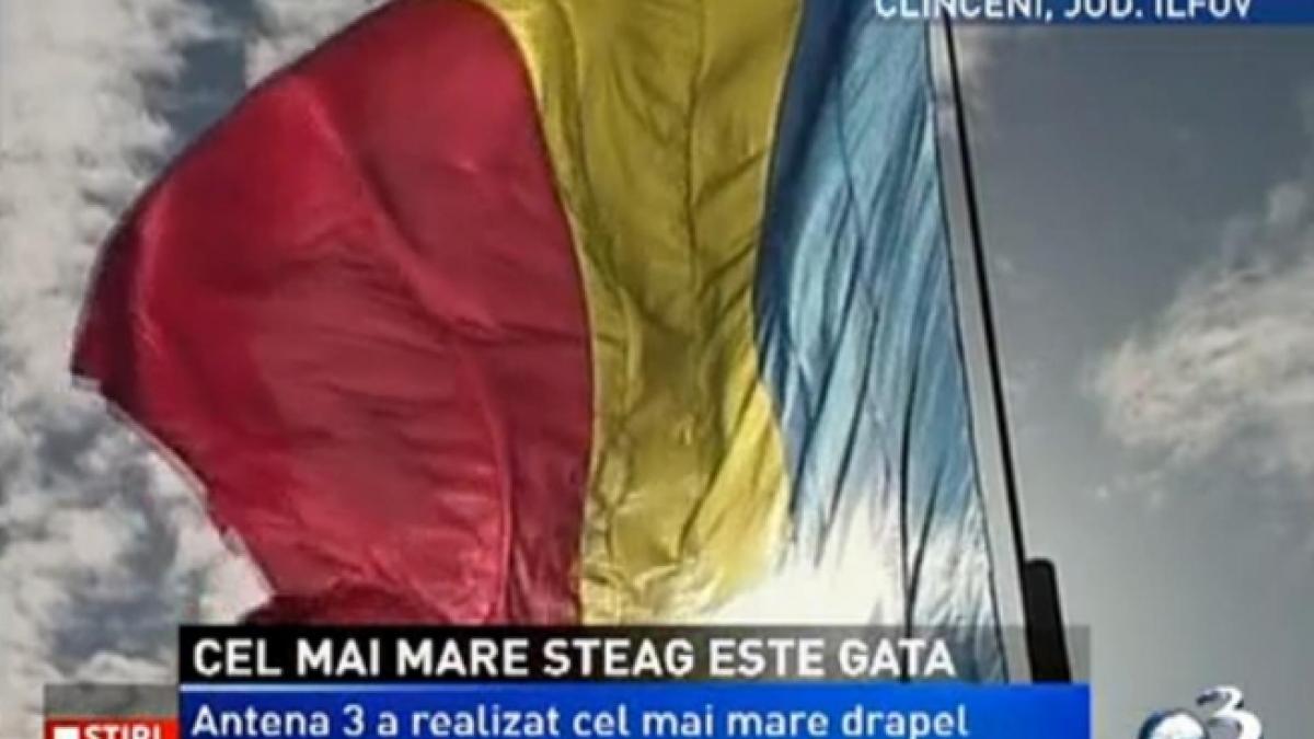 cel mai mare steag din lume este pregatit sa intre in cartea recordurilor