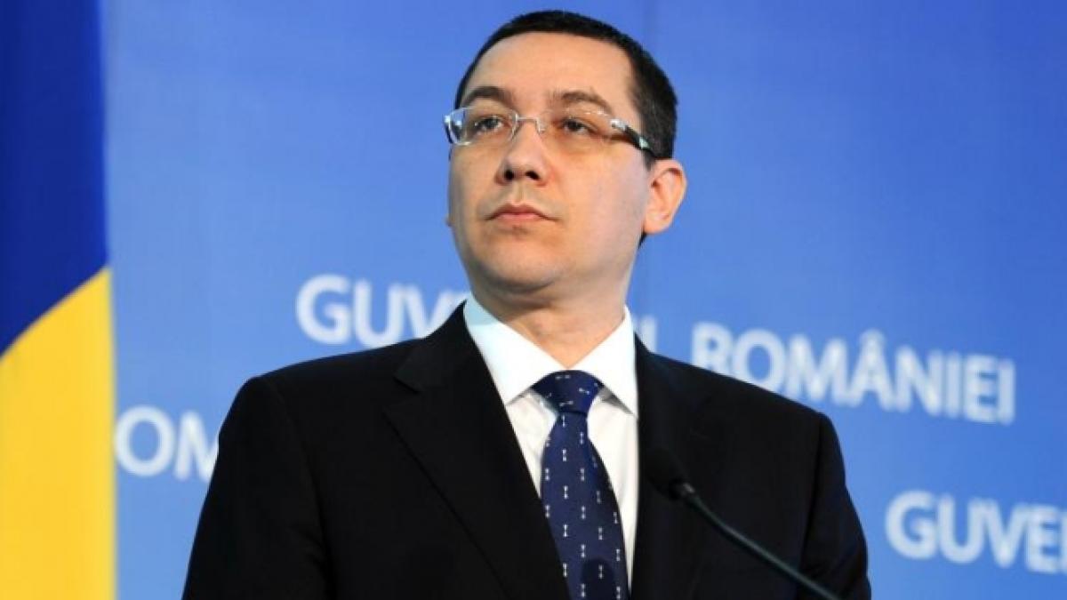 mesajul premierului victor ponta adresat romanilor care isi sarbatoresc onomastica