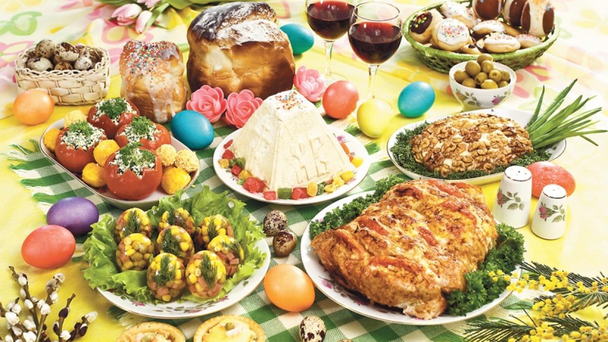 romania in miscare recomandari pentru masa de pasti