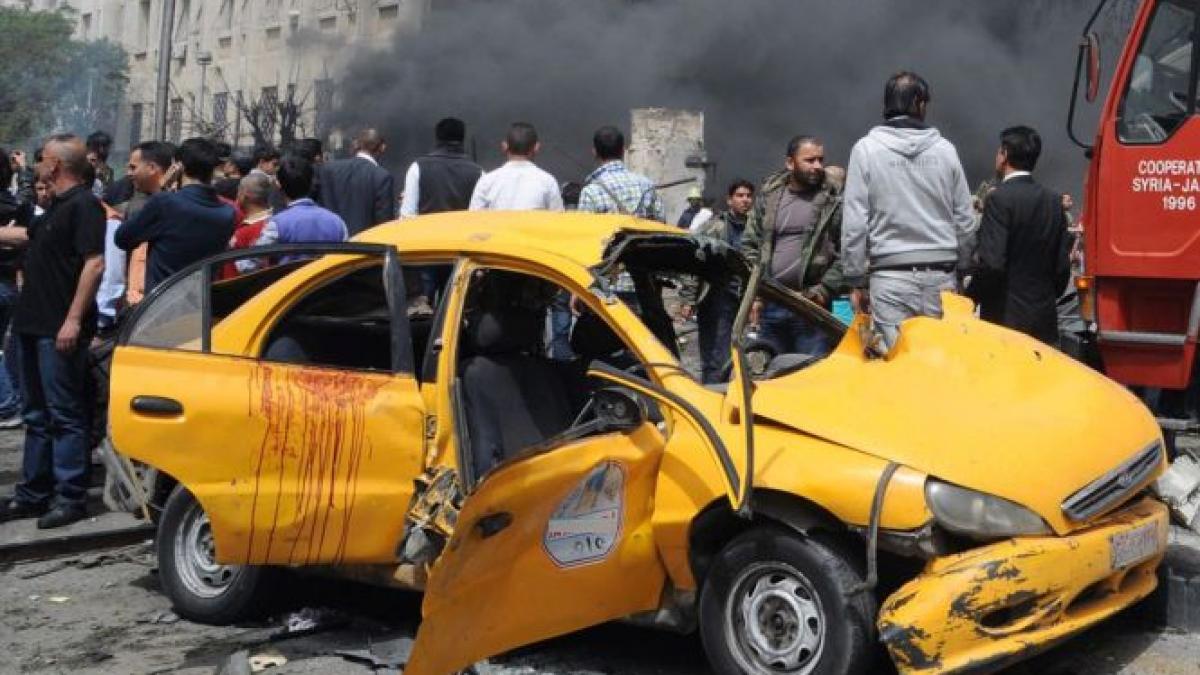 atentat cu masina capcana impotriva premierului sirian garda de corp a demnitarului fost ucisa