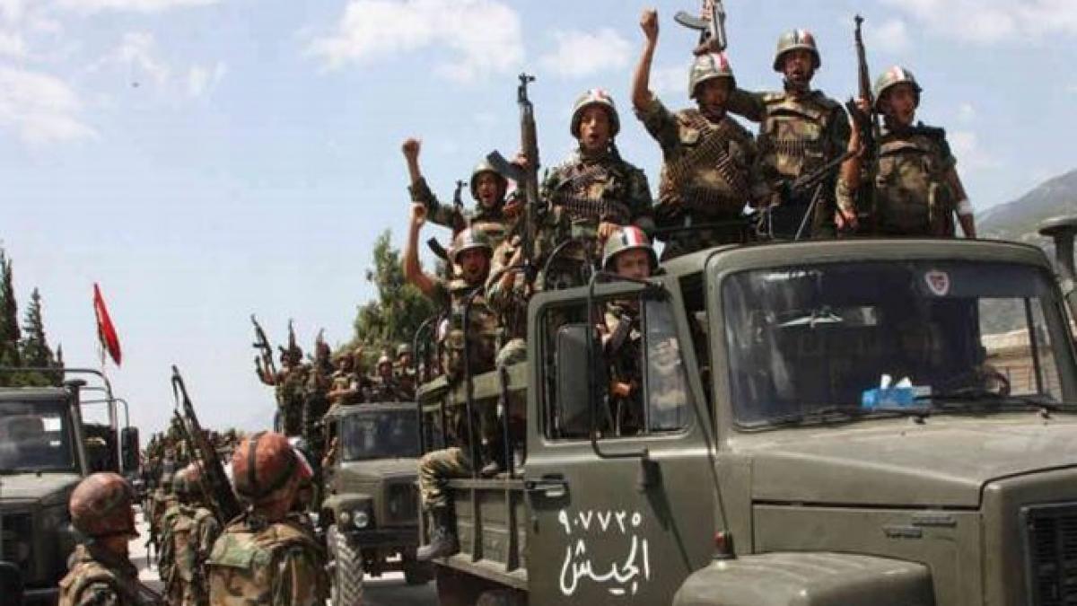 armata siriana a recastigat controlul unui oras strategic din sudul tarii