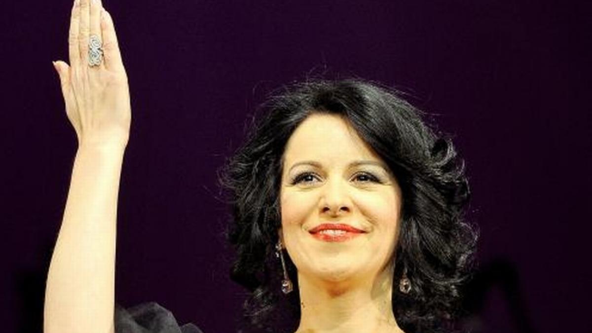 angela gheorghiu ovationata minute in sir la concertul de la royal festival hall din londra