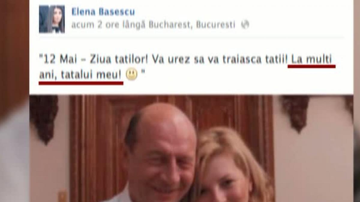 elena basescu si limba romana la multi ani tatalui meu