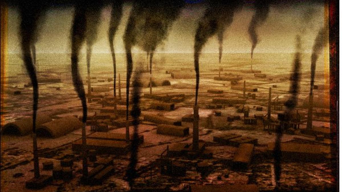 cinci localitati din romania sufocate de poluare praful de carbune a afectat si traficul pe dn 67