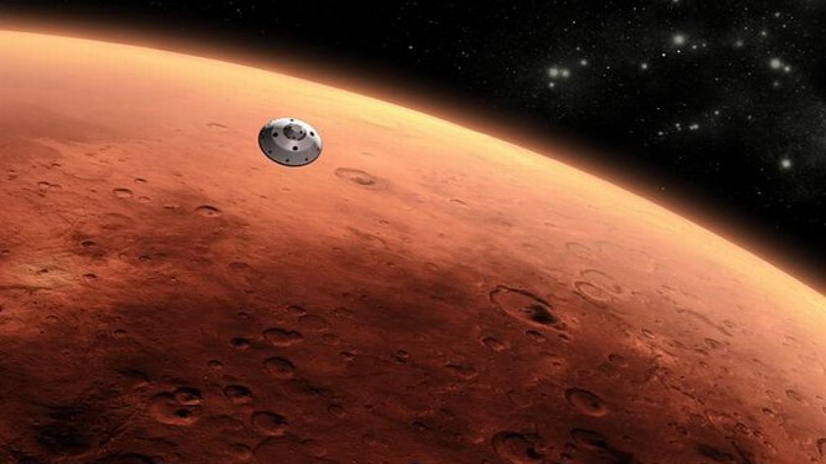 Marte este &quot;bombardată&quot; anual de 200 de asteroizi