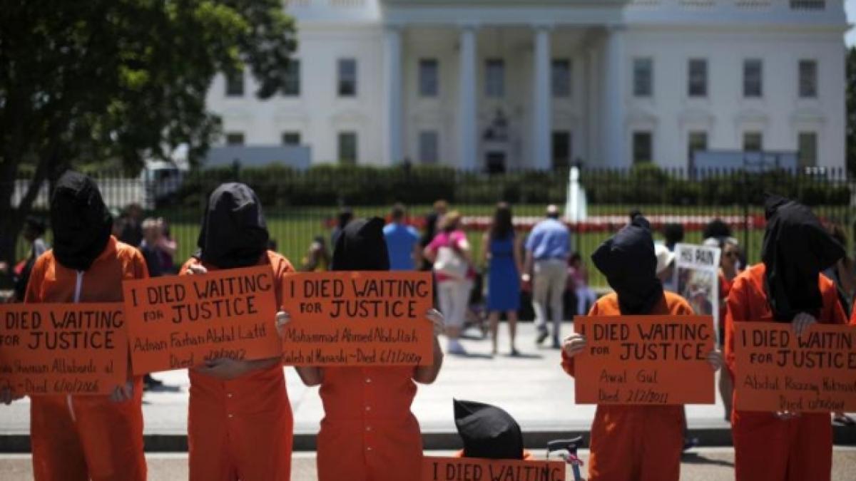 sua 100 de zile de greva foamei la guantanamo bay