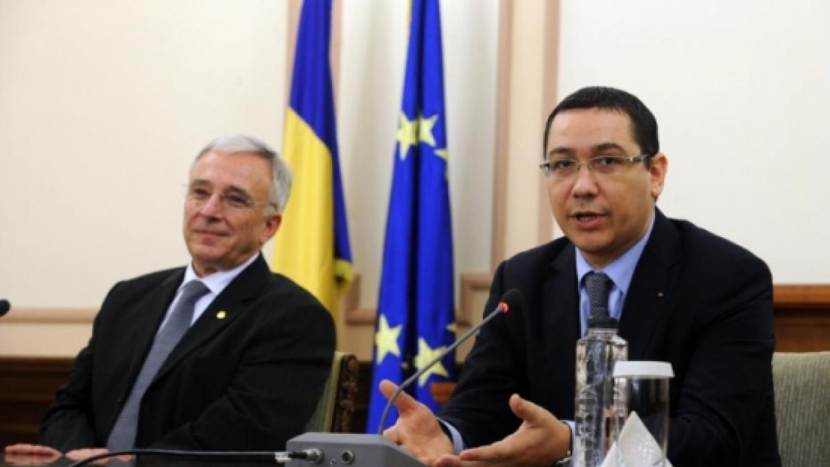 Mugur Isărescu  and Victor Ponta, the Romanians confidence top ratings 