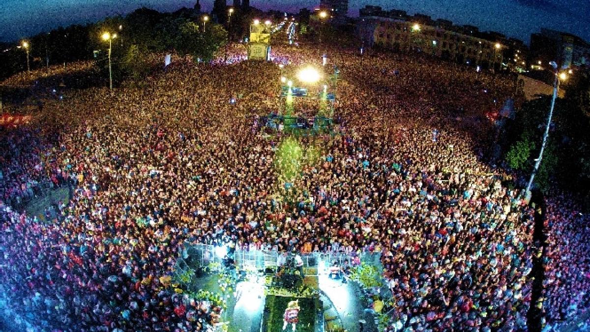 100 000 de oameni la cel mai mare concert al anului