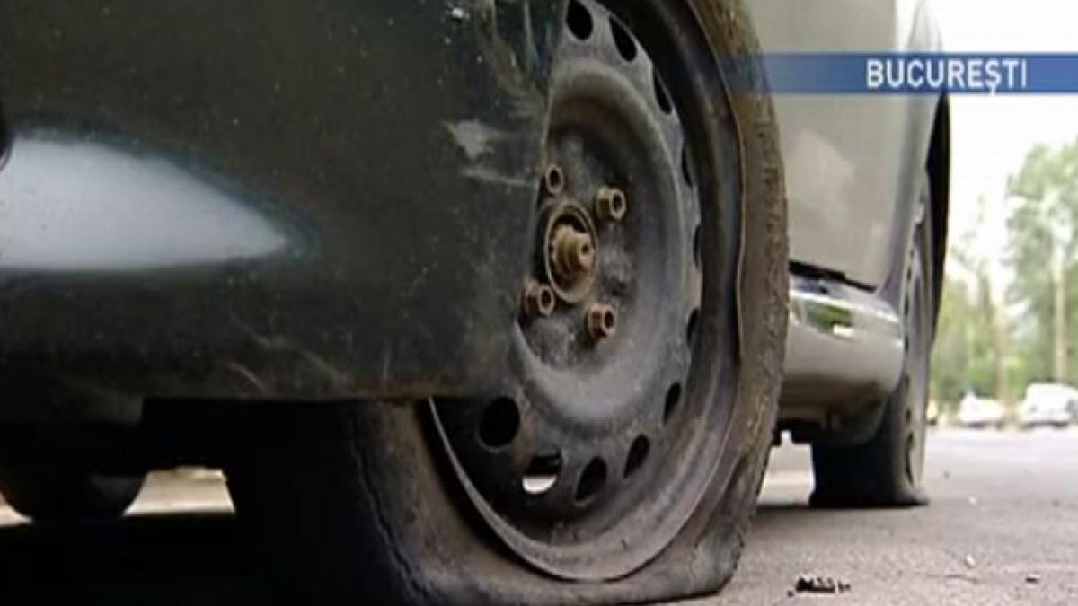gropile motiv de amenda asta i s a intamplat astazi unui sofer pe un bulevard din capitala