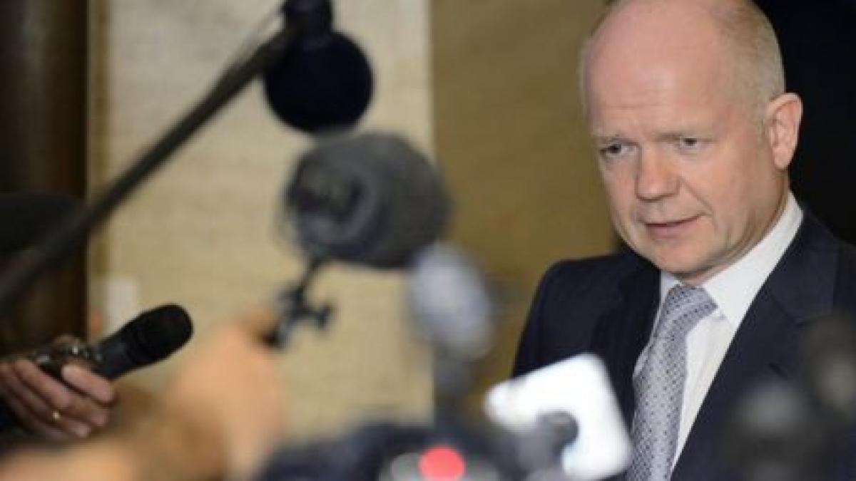 hague solutionarea crizei siriene implica indepartarea lui bashar al assad de la putere