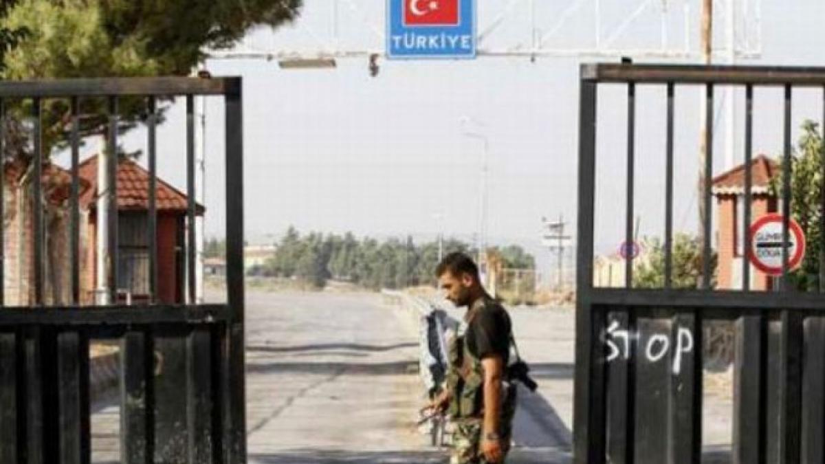 turcia inchide granita cu siria