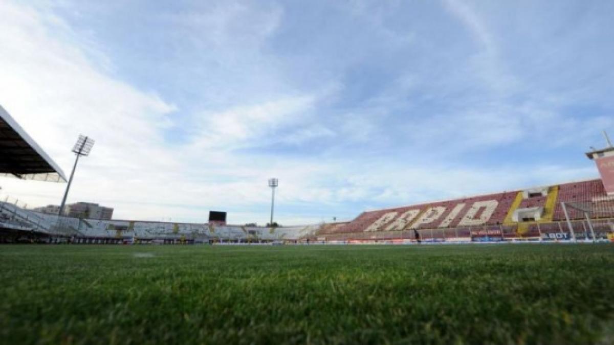 Rapid will not play in the European Cups for the next  three seasons. Dinamo got the right to play in Europe