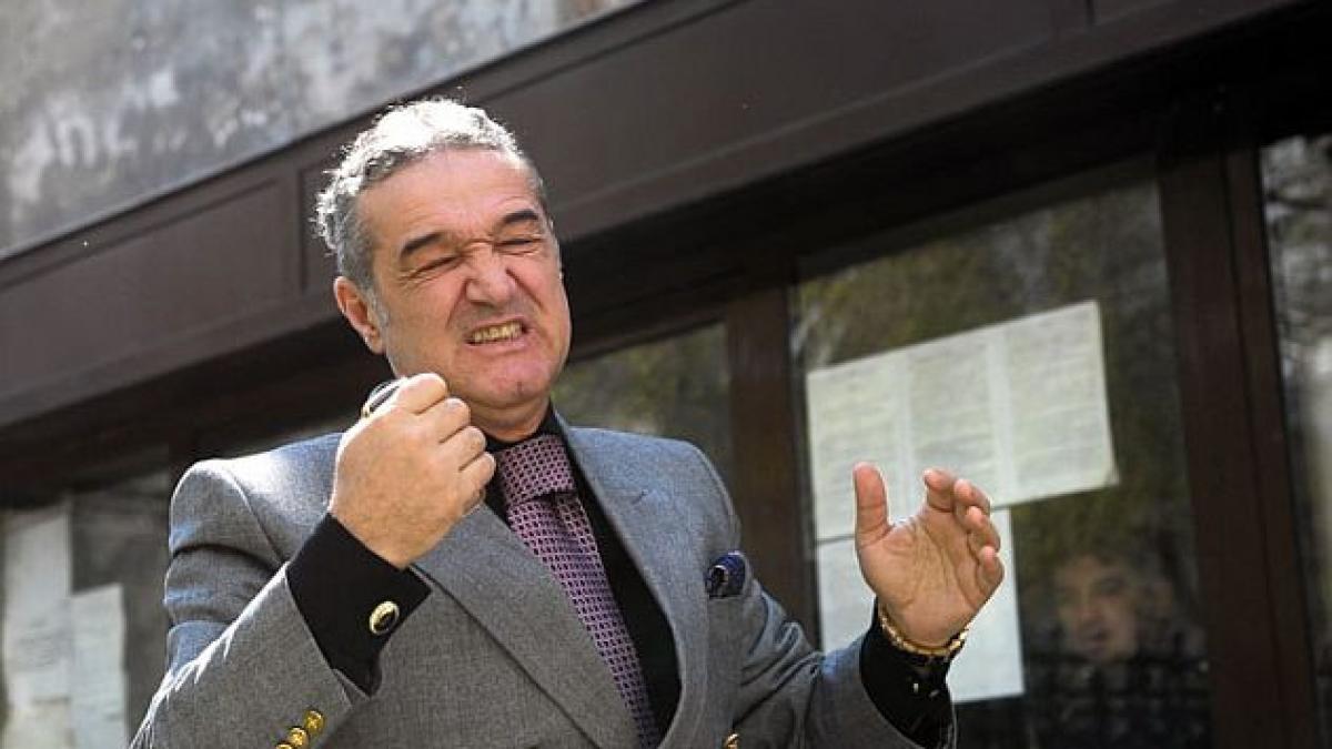 gigi becali la intrarea in sala de judecata chiar de ma voi duce in ghearele mortii domnul e cu mine