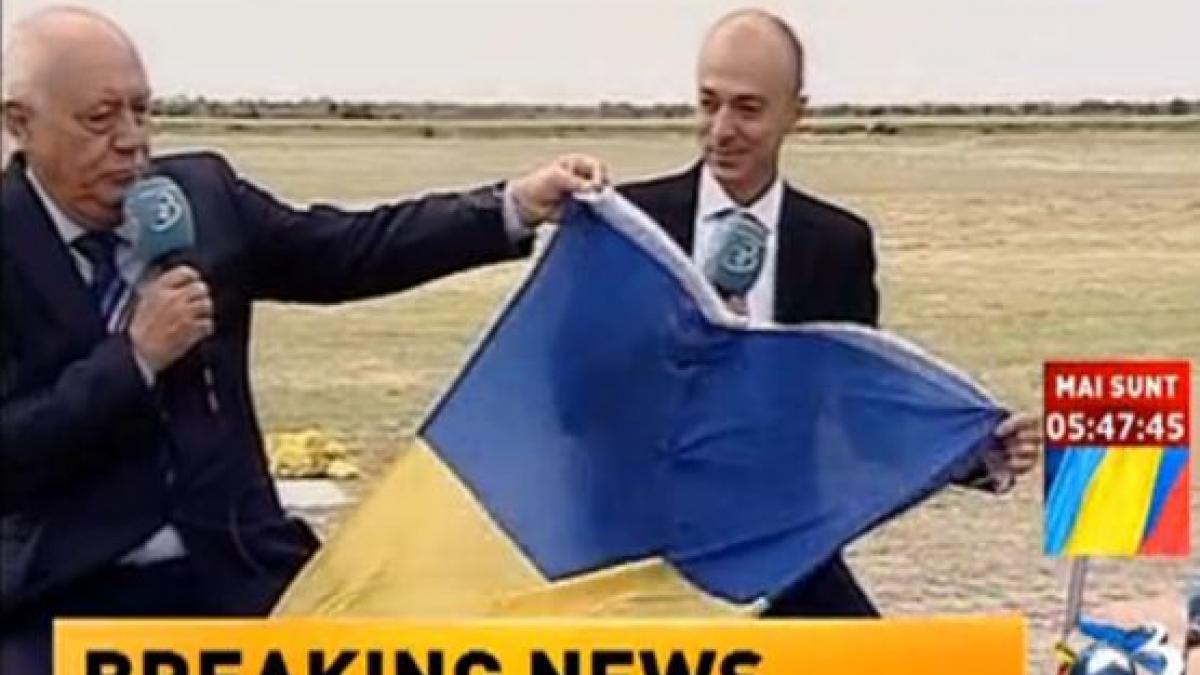 maratonistul andrei rosu a adus la clinceni steagul pe care l a purtat cu mandrie pe sapte