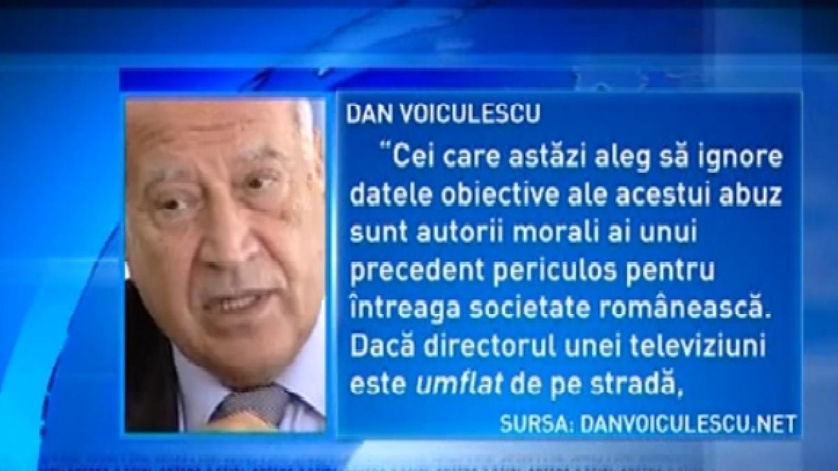 dan voiculescu reclama abuzul dna sorin alexandrescu este anchetat de o institutie care nu are