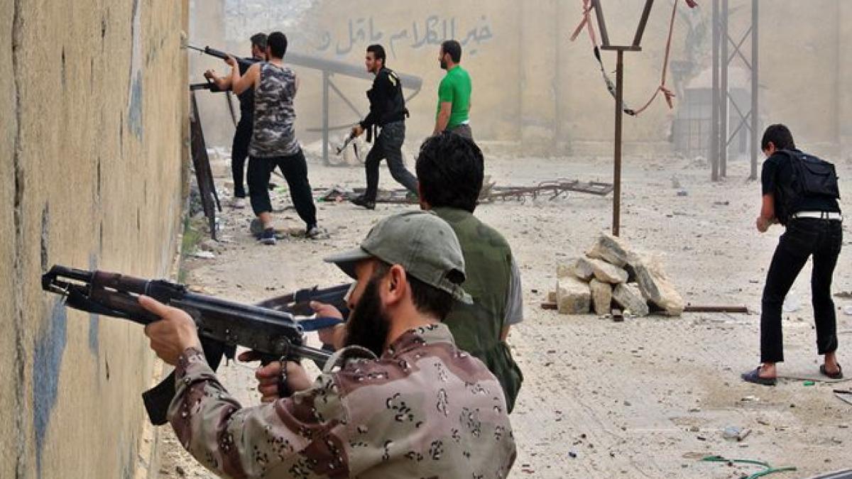 o americanca a fost ucisa in timp ce lupta cot la cot cu rebelii sirieni