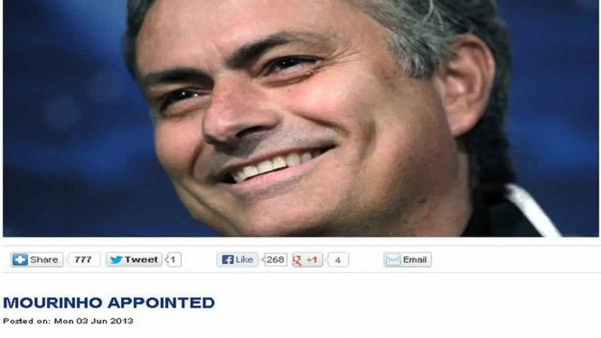 oficial jose mourinho a revenit la chelsea