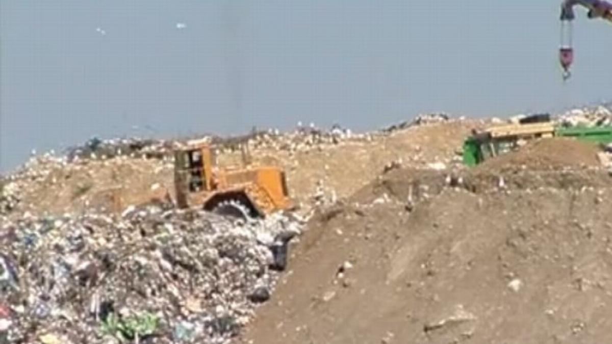 o parte din groapa de gunoi de la glina pusa sub sechestru de un judecator italian