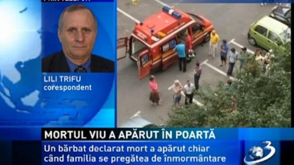 un barbat declarat mort a aparut chiar cand familia se pregatea de inmormantare