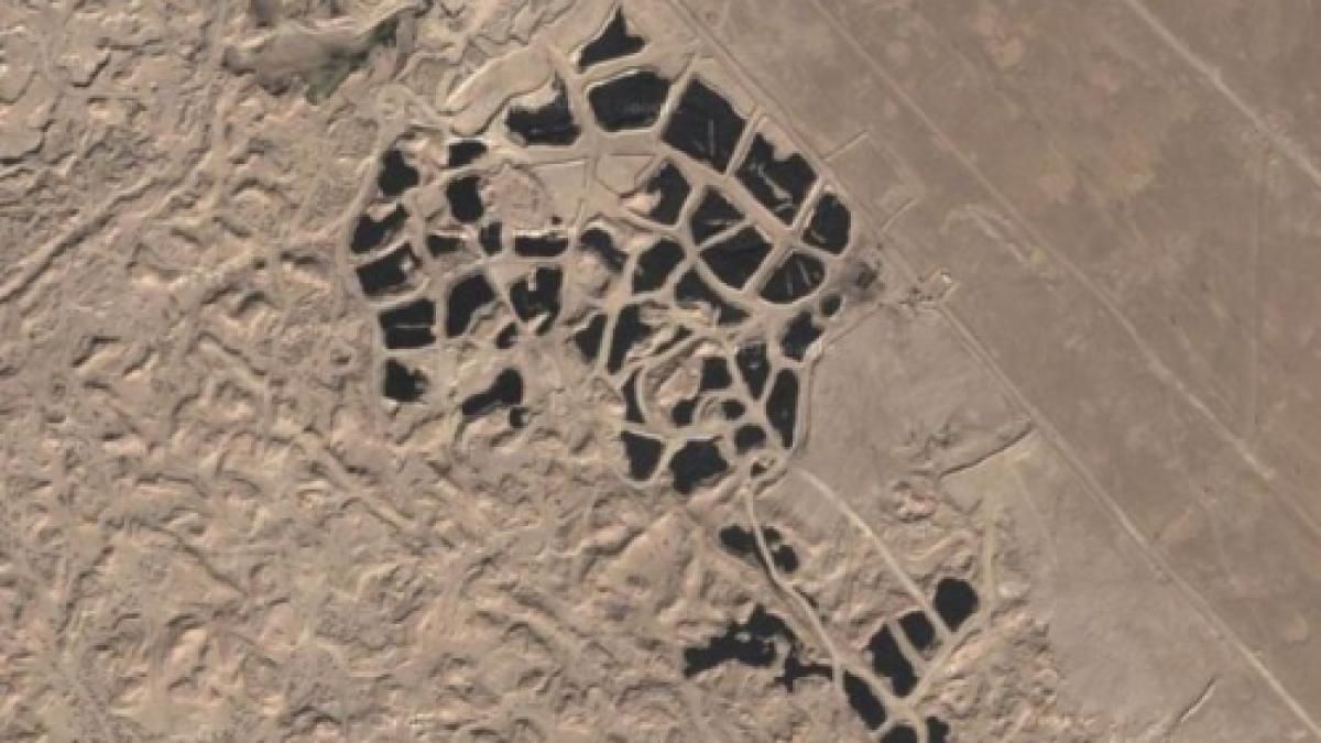 fotografiile facute din satelit deasupra kuweitului va intra in cartea recordurilor