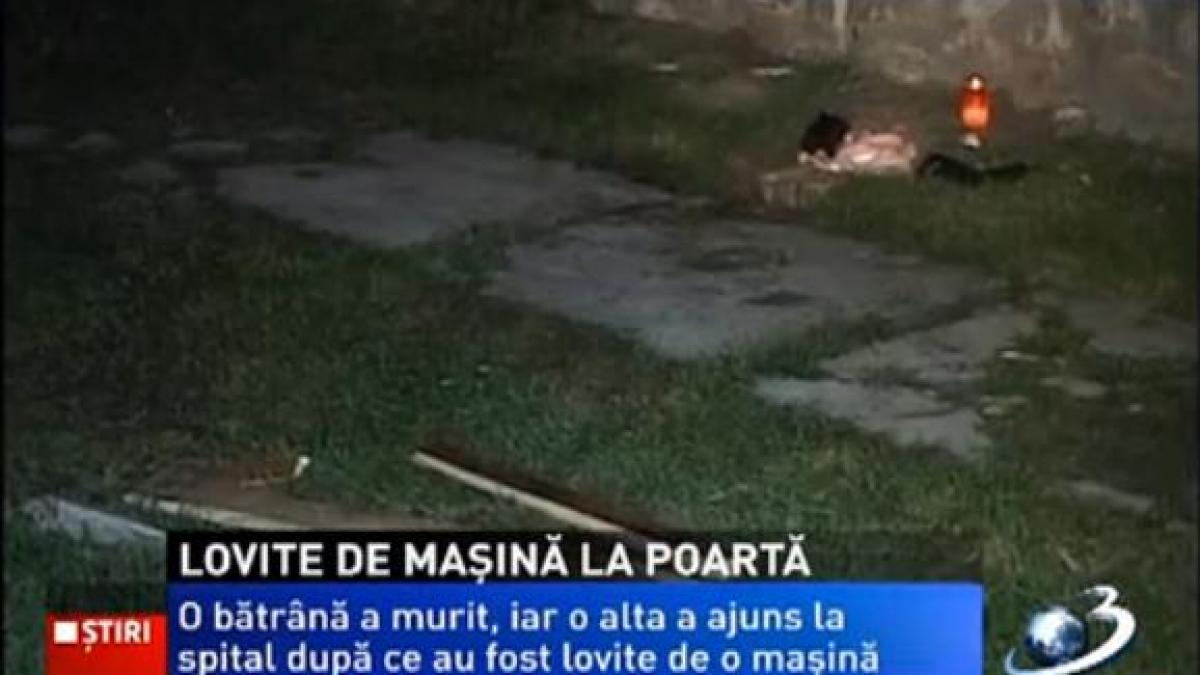 gorj o batrana a murit iar o alta a ajuns la spital dupa ce au fost lovite de o masina