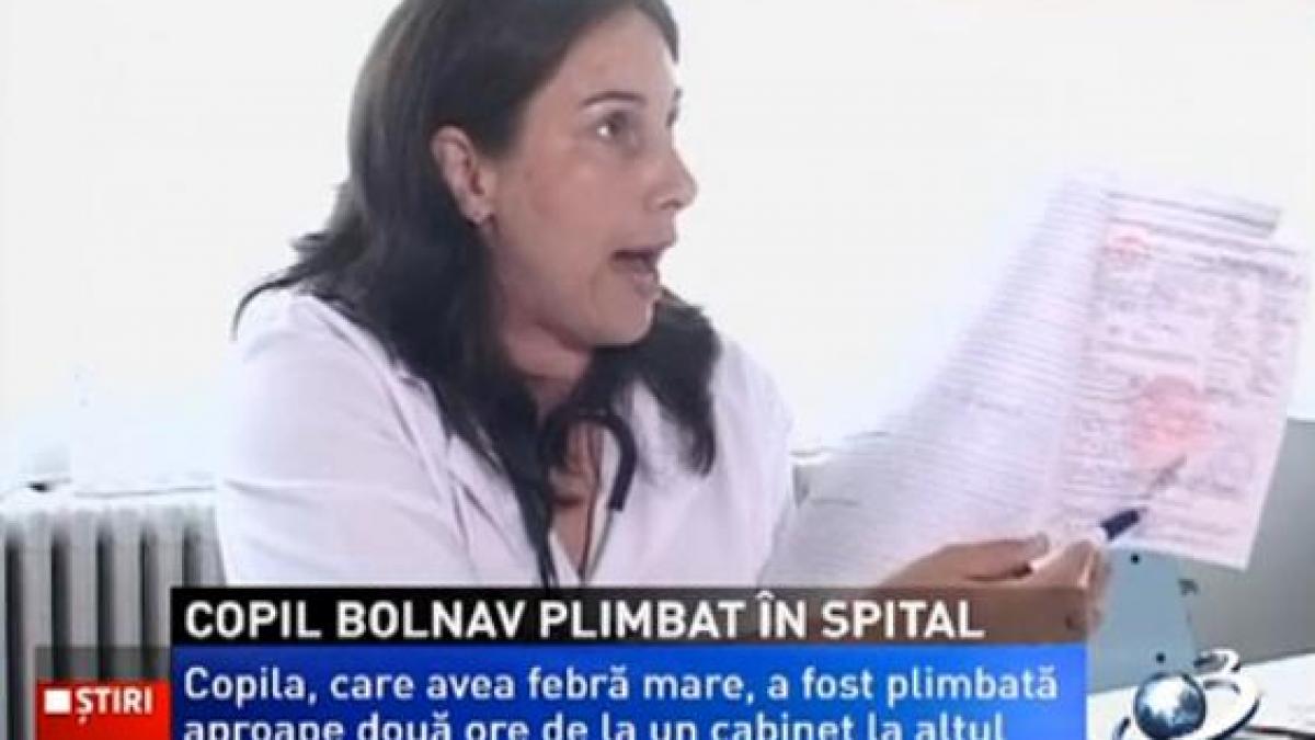 un copil de patru ani primbat doua ore prin spital pentru ca medicii au vrut sa respecte o procedura