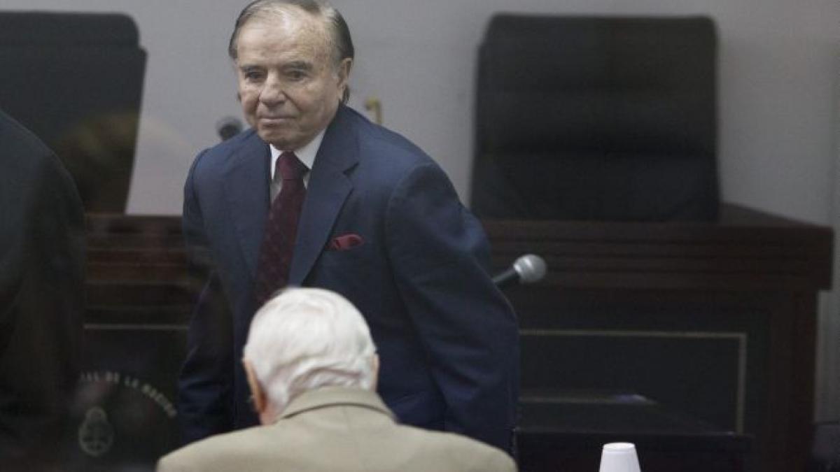 fostul presedinte argentinian carlos menem condamnat la 7 ani de inchisoare pentru trafic de arme