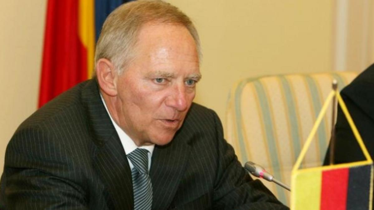 ministrul german de finante de acord cu retragerea fmi din criza euro nu a fost creat sa sustina pe