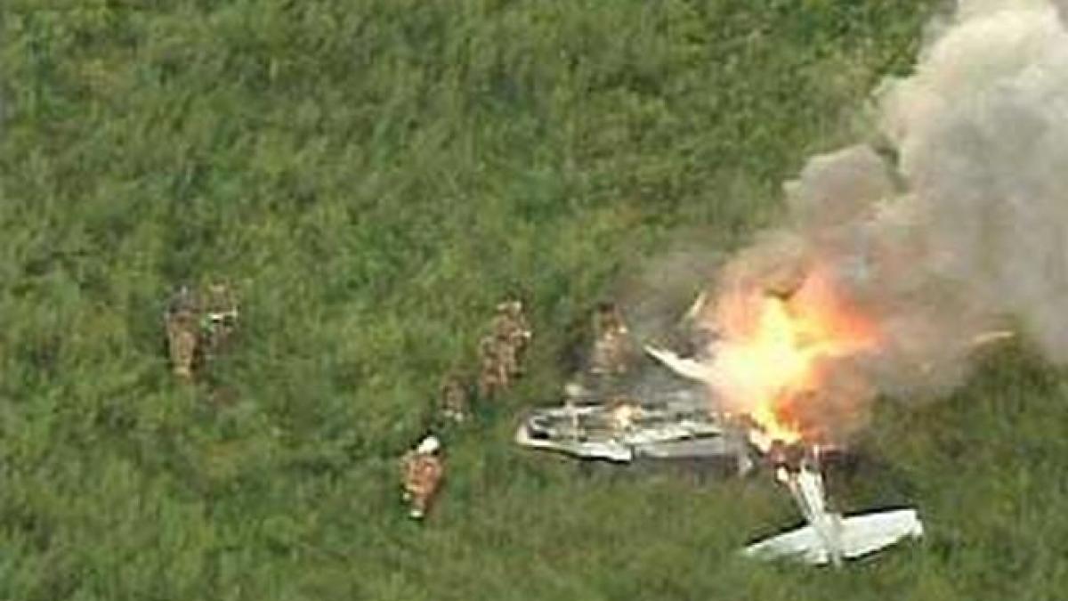 update un avion de mici dimeniuni s a prabusit la iasi cei doi pasageri au murit