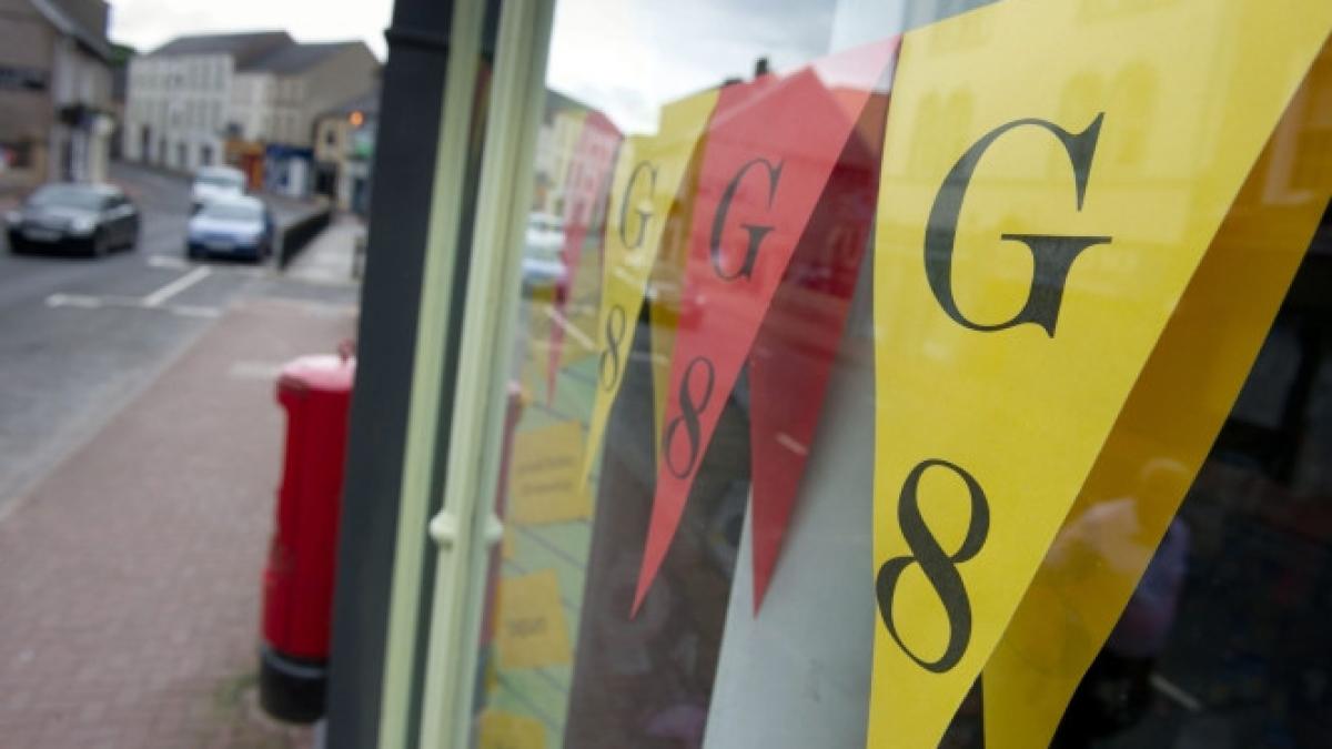 prima zi a summitului g8 peste 8 000 de politisti asigura paza celor mai puternici oameni ai lumii