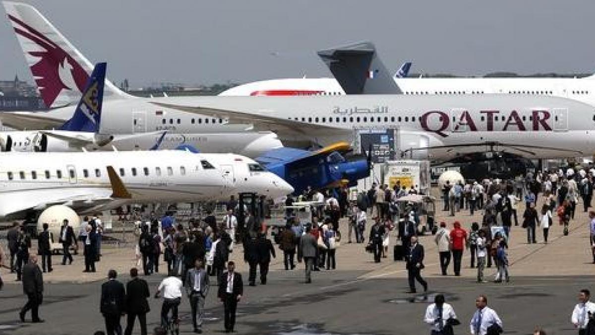 duelul comenzilor intre airbus si boeing la salonul aviatic le bourget