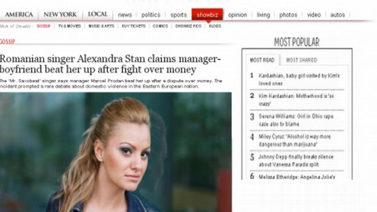 cazul alexandrei stan a ajuns in presa internationala