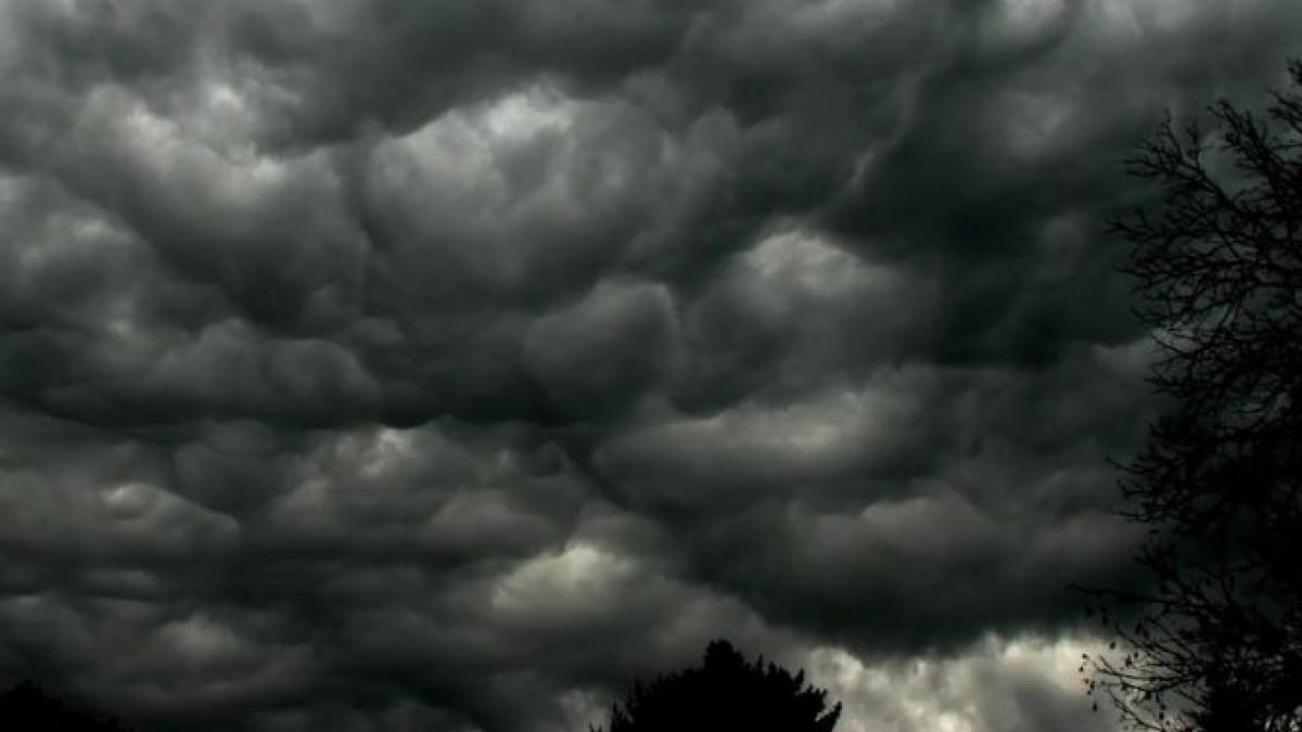 dupa mai multe zile de canicula ploile si grindina au facut din nou prapad