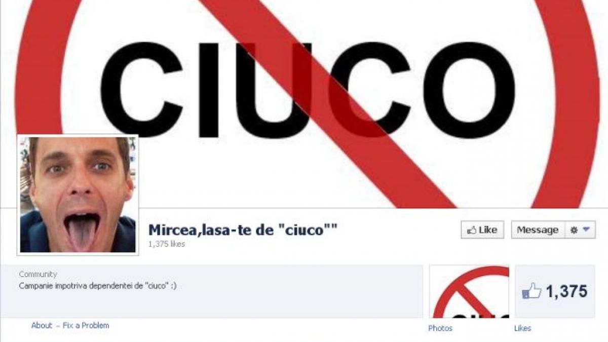 mircea badea lasa te de ciuco campanie pe facebook impotriva dependentei de ciuco