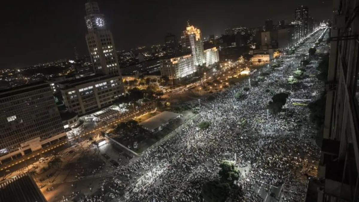 brazilia primarul din rio a condamnat actele de vandalism din timpul protestului de joi si a facut