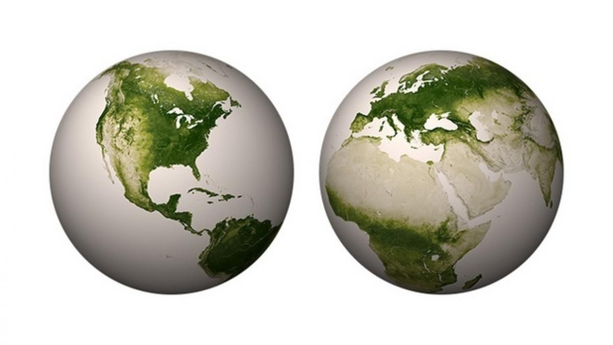 imagini extraordinare din satelit pamantul planeta cu vegetatie luxurianta