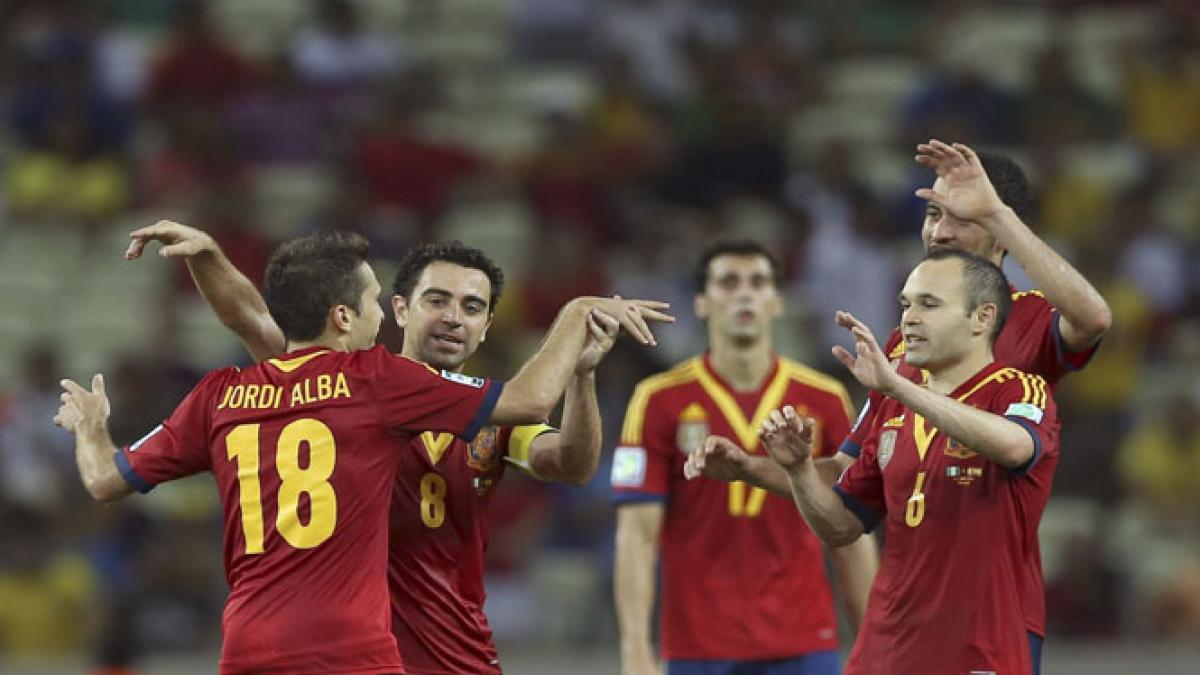 spania italia si brazilia uruguay in semifinalele cupei confederatiilor