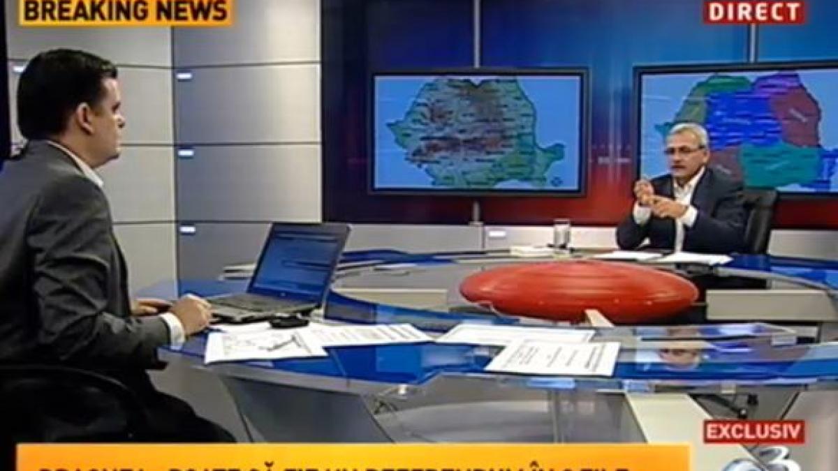 liviu dragnea nu renunt la ideea de a organiza referendum in octombrie