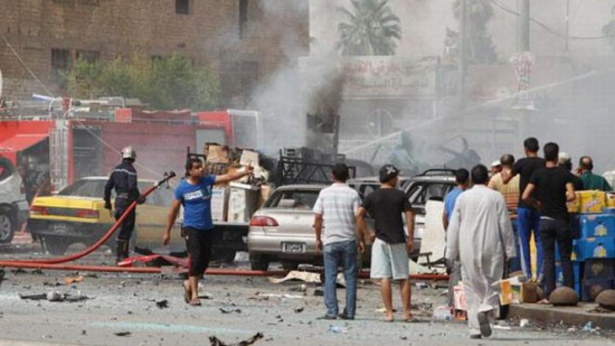 cel putin 31 de morti intr o serie de atentate comise la bagdad