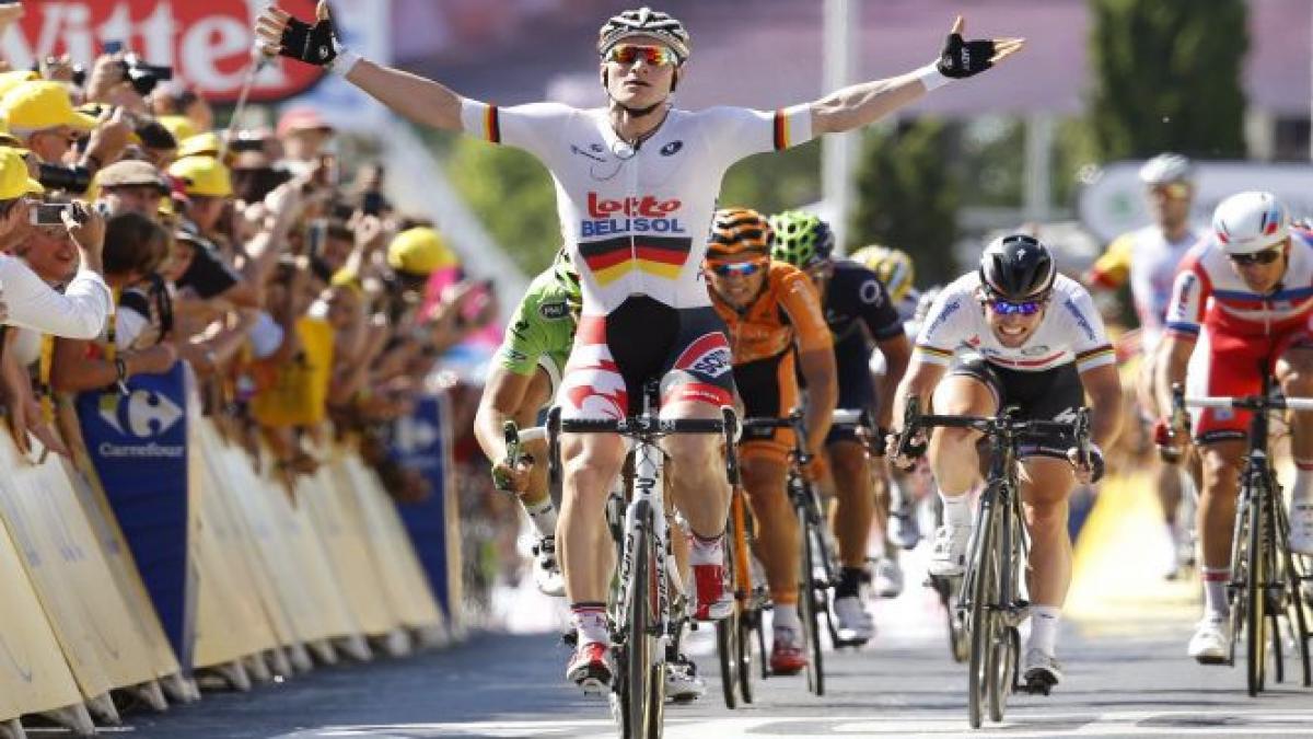 andre greipel a castigat etapa a 6 a din turul frantei daryl impey primul african in galben