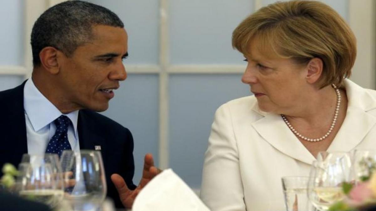 barack obama i a dat asigurari angelei merkel ca sua iau in serios ingrijorarile europene