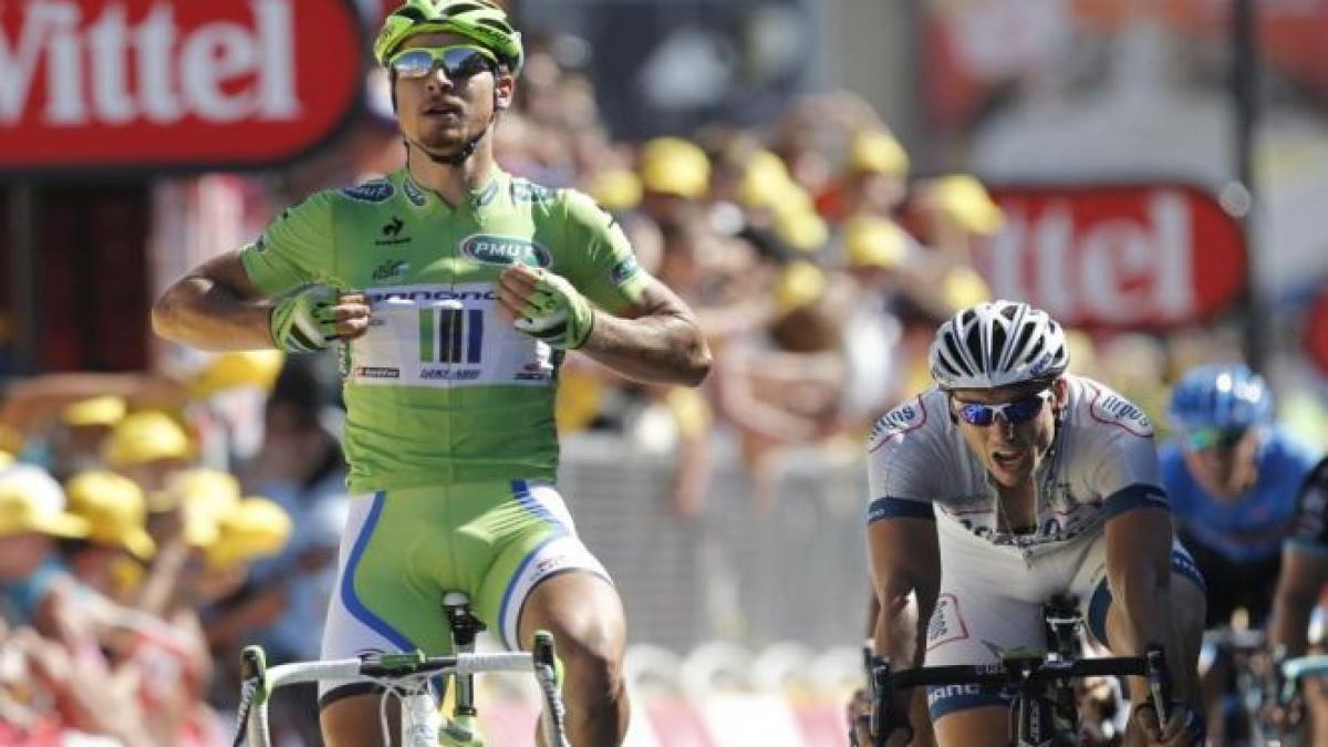 peter sagan a castigat etapa a 7 a din turul frantei si si a consolidat primul loc in ierarhia