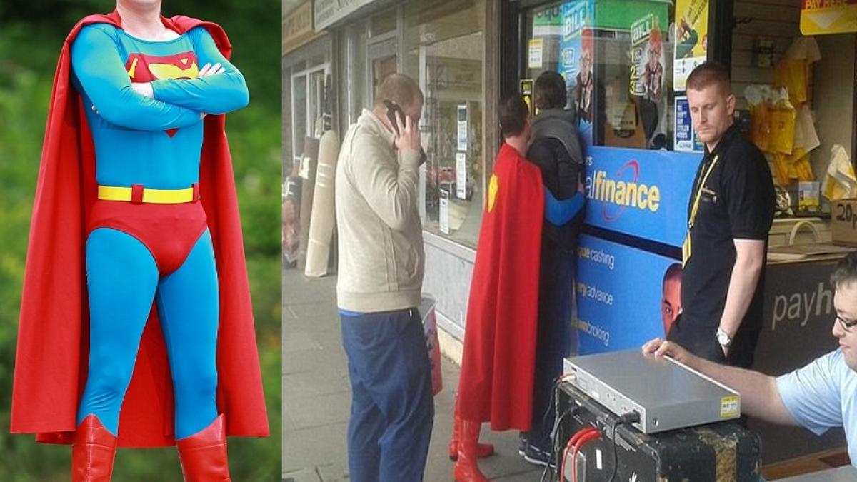 superman exista si traieste in marea britanie uite cum a ajutat la arestarea unui hot care tocmai