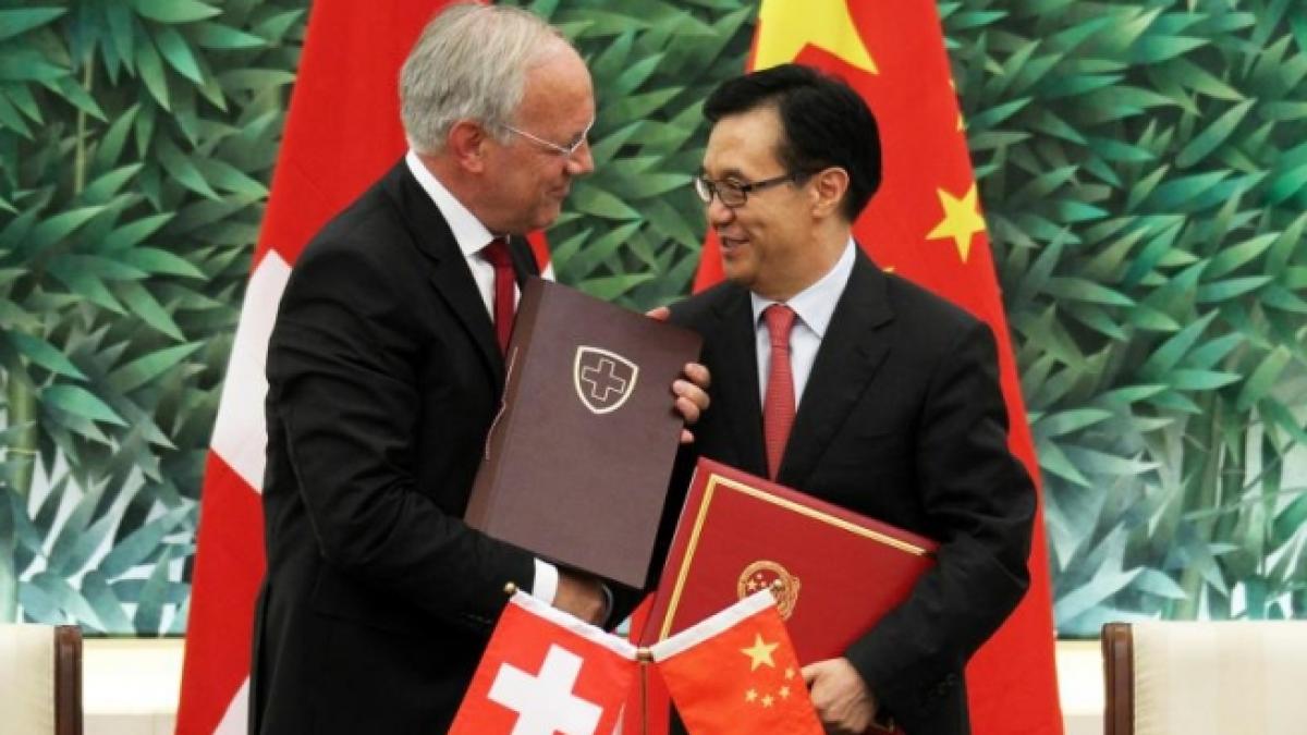 china si elvetia au semnat un acord de liber schimb