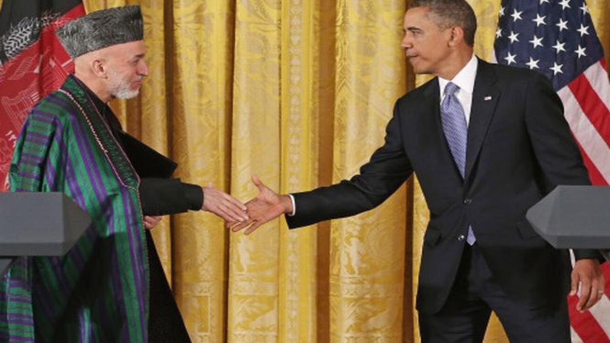obama s a saturat de fitele lui karzai si vrea retragerea totala din afganistan