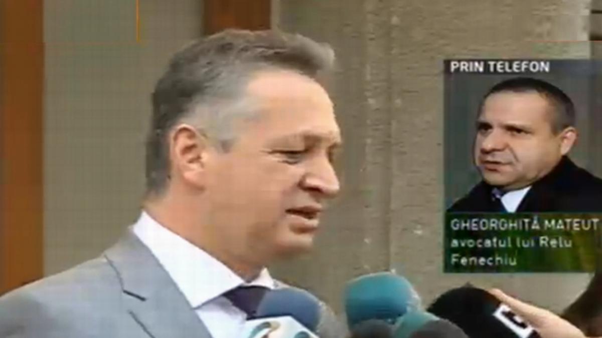 avocatul lui fenechiu decizia instantei nu este surprinzatoare vom face recurs