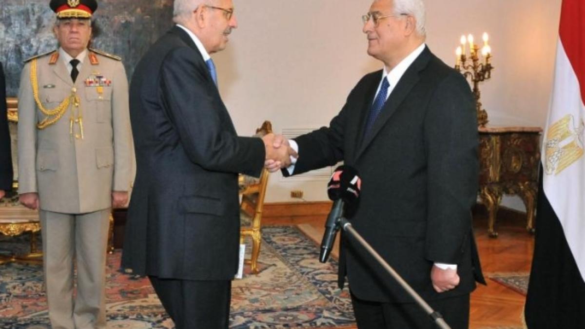 elbaradei investit vicepresedinte al egiptului