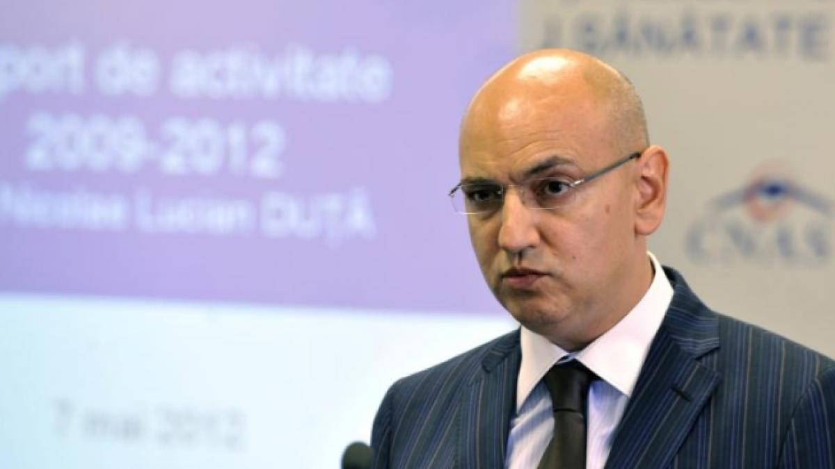 lucian duta critica dur raportul corpului de control al guvernului referitor la cardul de sanatate