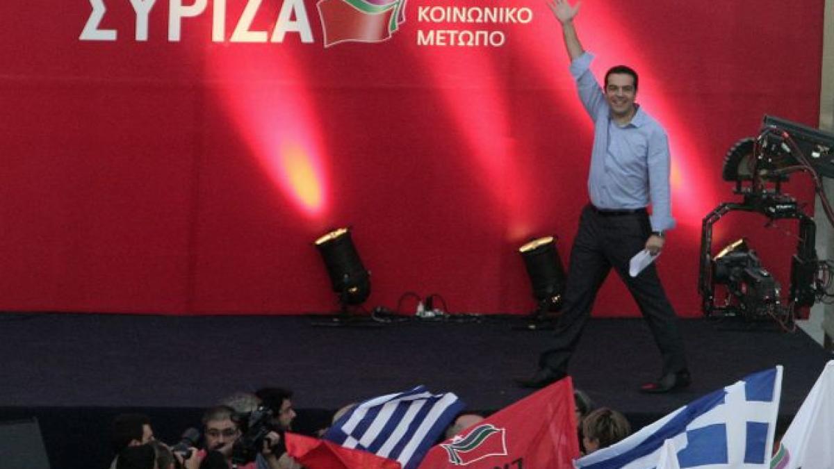 principalul partid din opozitie din grecia syriza si a ales presedintele de maine ne vom angaja pe
